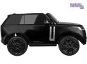 [PA0319] Range Rover 4x4 dwuosobowy na akumulator 4x45W 12V/14Ah z wyświetlaczem i pilotem - czarny