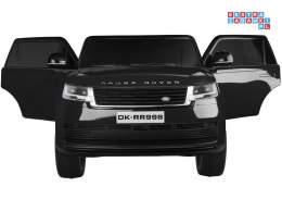 [PA0319] Range Rover 4x4 dwuosobowy na akumulator 4x45W 12V/14Ah z wyświetlaczem i pilotem - czarny