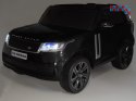 [PA0319] Range Rover 4x4 dwuosobowy na akumulator 4x45W 12V/14Ah z wyświetlaczem i pilotem - czarny