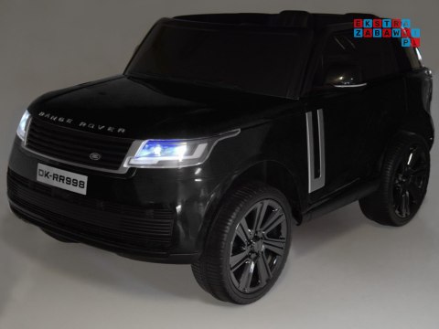 [PA0319] Range Rover 4x4 dwuosobowy na akumulator 4x45W 12V/14Ah z wyświetlaczem i pilotem - czarny