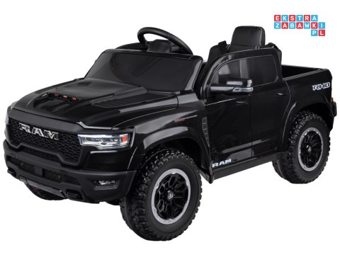 [PA0322] Pickup RAM na akumulator 4x25W 12V/10Ah z pilotem ekoskóra paka wolny start - czarny