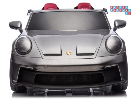 [PA0335] Porsche 911 GT3 dwuosobowe lakierowane na akumulator 2x180W 24V/10Ah z panelem dotykowym silniki bezszczotkowe - czarny