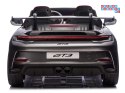 [PA0335] Porsche 911 GT3 dwuosobowe lakierowane na akumulator 2x180W 24V/10Ah z panelem dotykowym silniki bezszczotkowe - czarny