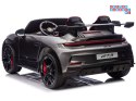 [PA0335] Porsche 911 GT3 dwuosobowe lakierowane na akumulator 2x180W 24V/10Ah z panelem dotykowym silniki bezszczotkowe - czarny