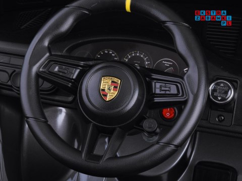 [PA0335] Porsche 911 GT3 dwuosobowe lakierowane na akumulator 2x180W 24V/10Ah z panelem dotykowym silniki bezszczotkowe - czarny