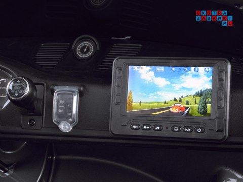 [PA0335] Porsche 911 GT3 dwuosobowe lakierowane na akumulator 2x180W 24V/10Ah z panelem dotykowym silniki bezszczotkowe - czarny