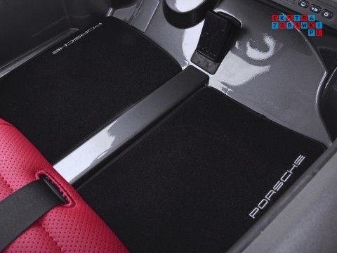 [PA0335] Porsche 911 GT3 dwuosobowe lakierowane na akumulator 2x180W 24V/10Ah z panelem dotykowym silniki bezszczotkowe - czarny