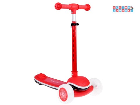 [SP0812 CZ] Balansowa hulajnoga Scooter 3-kołowa kolorowe światełka i muzyka