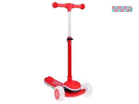 [SP0812 CZ] Balansowa hulajnoga Scooter 3-kołowa kolorowe światełka i muzyka