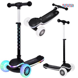 [SP0812 CY] Balansowa hulajnoga Scooter 3-kołowa kolorowe światełka i muzyka