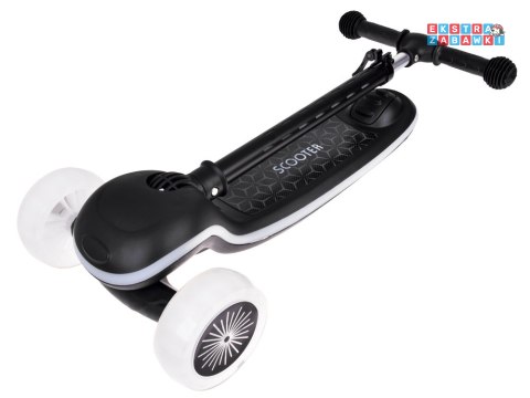[SP0812 CY] Balansowa hulajnoga Scooter 3-kołowa kolorowe światełka i muzyka