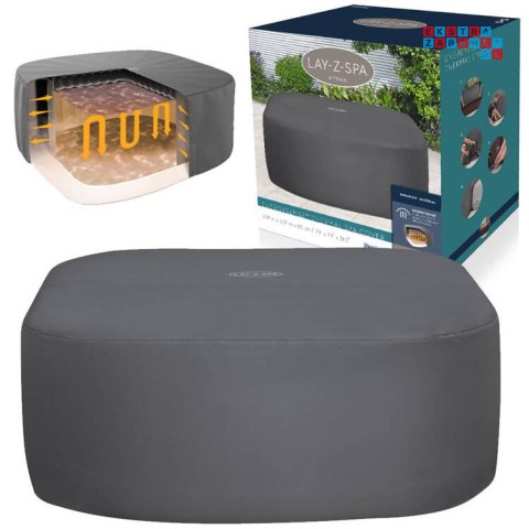 Bestway Pokrywa termiczna pokrowiec ENERGYSENSE do Lay-Z-Spa 201 cm 60332