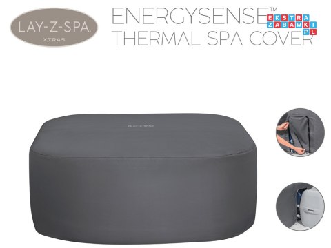 Bestway Pokrywa termiczna pokrowiec ENERGYSENSE do Lay-Z-Spa 201 cm 60332