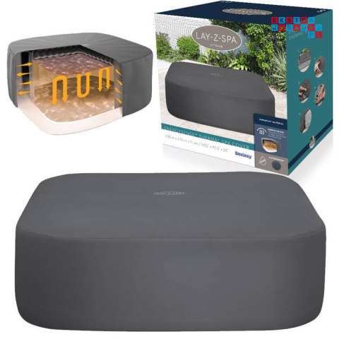 Bestway Pokrywa termiczna pokrowiec ENERGYSENSE do Lay-Z-Spa 230cm 60333