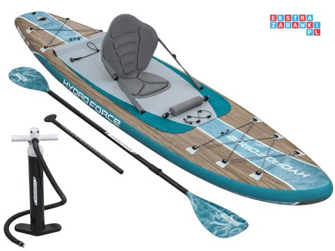 Bestway Zestaw Deska SUP z oparciem Hydro-Force 2w1 335cmx84cmx15cm 6532E