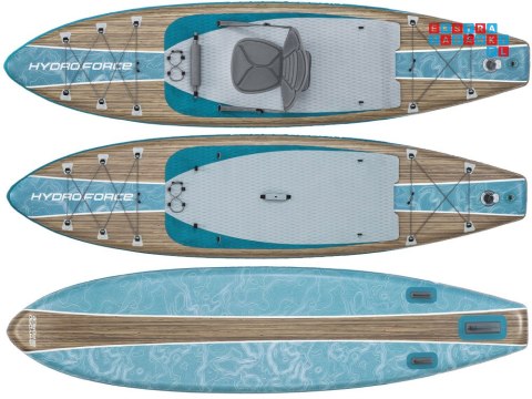 Bestway Zestaw Deska SUP z oparciem Hydro-Force 2w1 335cmx84cmx15cm 6532E