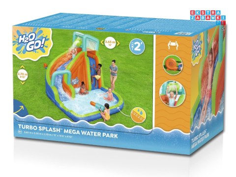 Bestway wodny PLAC ZABAW H2O Go 365x320x270 cm zjeżdżalnia 53408