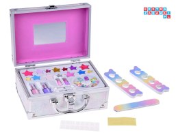 [ZA5586] Brokatowy kuferek piękności syrenka zestaw kosmetyków do makijażu