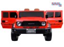 [PA0329] Duże auto Pickup dwuosobowe na akumulator 4x100W 24V/8Ah z paką - czerwony