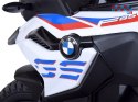 [PA0324] Duży motocykl BMW F850 GS na akumulator 12V/7Ah EVA panel muzyczny sakwy - biały