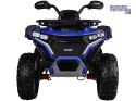 [PA0328] Duży quad na akumulator 4x4 12V/10Ah dla dziecka pilot bluetooth EVA - niebieski