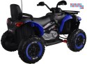 [PA0328] Duży quad na akumulator 4x4 12V/10Ah dla dziecka pilot bluetooth EVA - niebieski