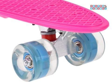 [SP0825 RO] Fiszka LED deskorolka ze świecącymi kółkami do jazdy w Skateparku