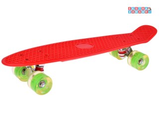 [SP0825 CZ] Fiszka LED deskorolka ze świecącymi kółkami do jazdy w Skateparku