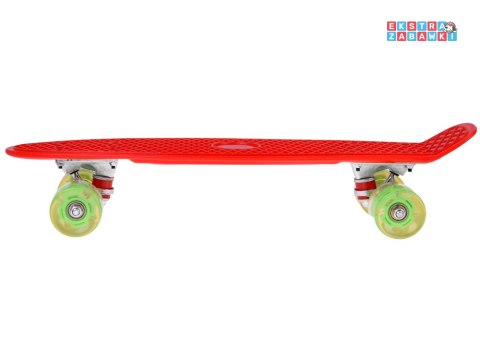 [SP0825 CZ] Fiszka LED deskorolka ze świecącymi kółkami do jazdy w Skateparku
