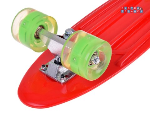 [SP0825 CZ] Fiszka LED deskorolka ze świecącymi kółkami do jazdy w Skateparku