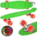 [ SP0825 ] Fiszka LED Deskorolka ze Świecącymi Kółkami do jazdy w Skateparku