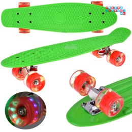 [ SP0825 ] Fiszka LED Deskorolka ze Świecącymi Kółkami do jazdy w Skateparku