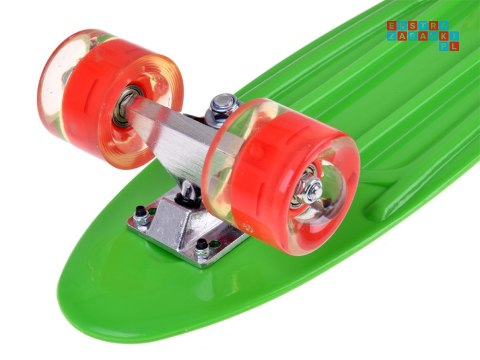 [ SP0825 ] Fiszka LED Deskorolka ze Świecącymi Kółkami do jazdy w Skateparku