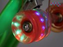 [ SP0825 ] Fiszka LED Deskorolka ze Świecącymi Kółkami do jazdy w Skateparku