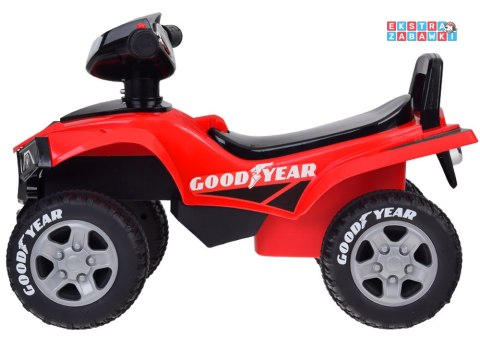 [ZA4988 CZ] Jeździk Quad Goodyear pojazd z dźwiękiem i światłem
