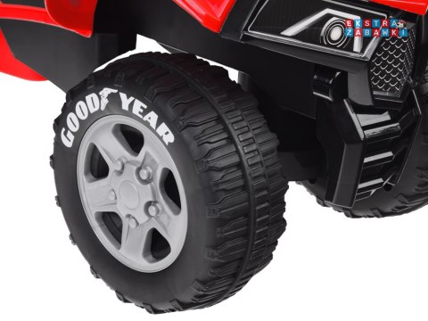 [ZA4988 CZ] Jeździk Quad Goodyear pojazd z dźwiękiem i światłem