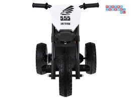 [PA0334] Motorek trójkołowy cross na akumulator 1x30W 6V/4.5Ah z panelem muzycznym - czarny