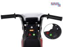 [PA0334] Motorek trójkołowy cross na akumulator 1x30W 6V/4.5Ah z panelem muzycznym - czarny
