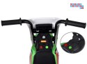 [PA0334] Motorek trójkołowy cross na akumulator 1x30W 6V/4.5Ah z panelem muzycznym - zielony