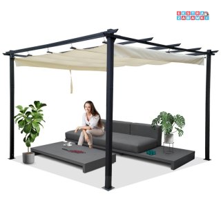 PERGOLA ogrodowa Para Sole ESTIVO Altana tarasowa 3x3x2,4m SP0835