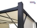 PERGOLA ogrodowa Para Sole ZONA Altana tarasowa 3x3x2m ROLETY SP0836