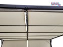PERGOLA ogrodowa Para Sole ZONA Altana tarasowa 3x3x2m ROLETY SP0836