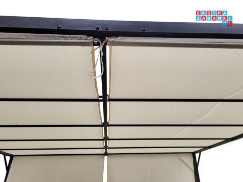 PERGOLA ogrodowa Para Sole ZONA Altana tarasowa 3x3x2m ROLETY SP0836