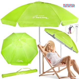 Parasol Plażowy Ogrodowy Sopot Para Sole Sun UPF 50+ 240cm ŁAMANY SP0810