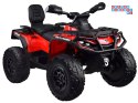 [PA0326] Quad CAN-AM OUTLANDER dwuosobowy na akumulator 4x200W 24V/7Ah Panel multimedialny - czerwony