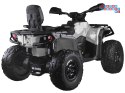 [PA0326] Quad CAN-AM OUTLANDER dwuosobowy na akumulator 4x200W 24V/7Ah Panel multimedialny - szary