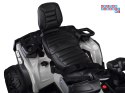 [PA0326] Quad CAN-AM OUTLANDER dwuosobowy na akumulator 4x200W 24V/7Ah Panel multimedialny - szary