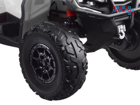 [PA0326] Quad CAN-AM OUTLANDER dwuosobowy na akumulator 4x200W 24V/7Ah Panel multimedialny - szary