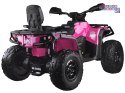 [PA0326] Quad CAN-AM OUTLANDER dwuosobowy na akumulator 4x200W 24V/7Ah Panel multimedialny - różowy