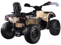[PA0326] Quad CAN-AM OUTLANDER dwuosobowy na akumulator 4x200W 24V/7Ah Panel multimedialny - beżowy